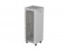 Lanberg Szafa instalacyjna rack stojąca 19 32U 600x600 szara drzwi     perforowane LCD ( Flat pack)